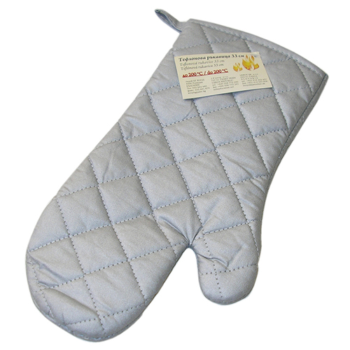 Кухненска ръкавица 18х33 см, 100% памук, ТЕФЛОН