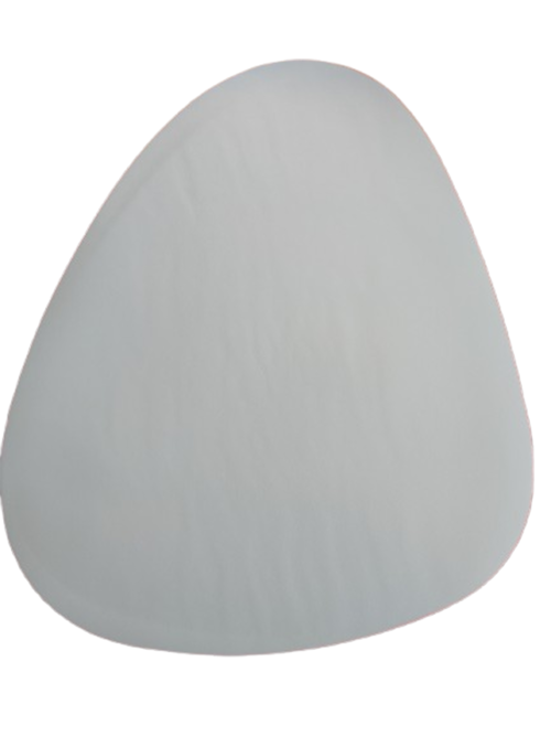 Кожена подложка за хранене, Двулицева, Сребърна/Златна