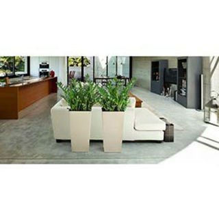 532 Кашпа ФИНЕЗИЯ 19х19х36 см, крем