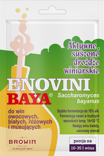 Дрожди за сухо вино Enovini Baya 7 грама