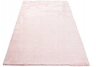 Пътека Rabbit еко кожа 60х120см розова