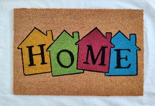 Изтривалка кокос/винил 40х60 см, Sweet home