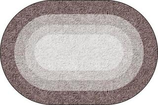 ПОСТЕЛКА ОВАЛ ГУМА 50Х80, АНТИСЛИП,  BEIGE