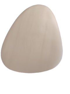 Кожена подложка за хранене, Двулицева, Сребърна/Златна