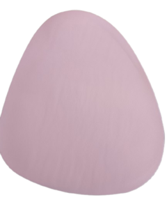 Кожена подложка за хранене, Двулицева, Синьо/Розово