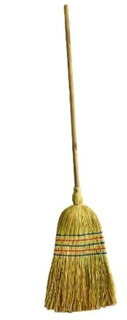 Метла ръчна с дълга дръжка